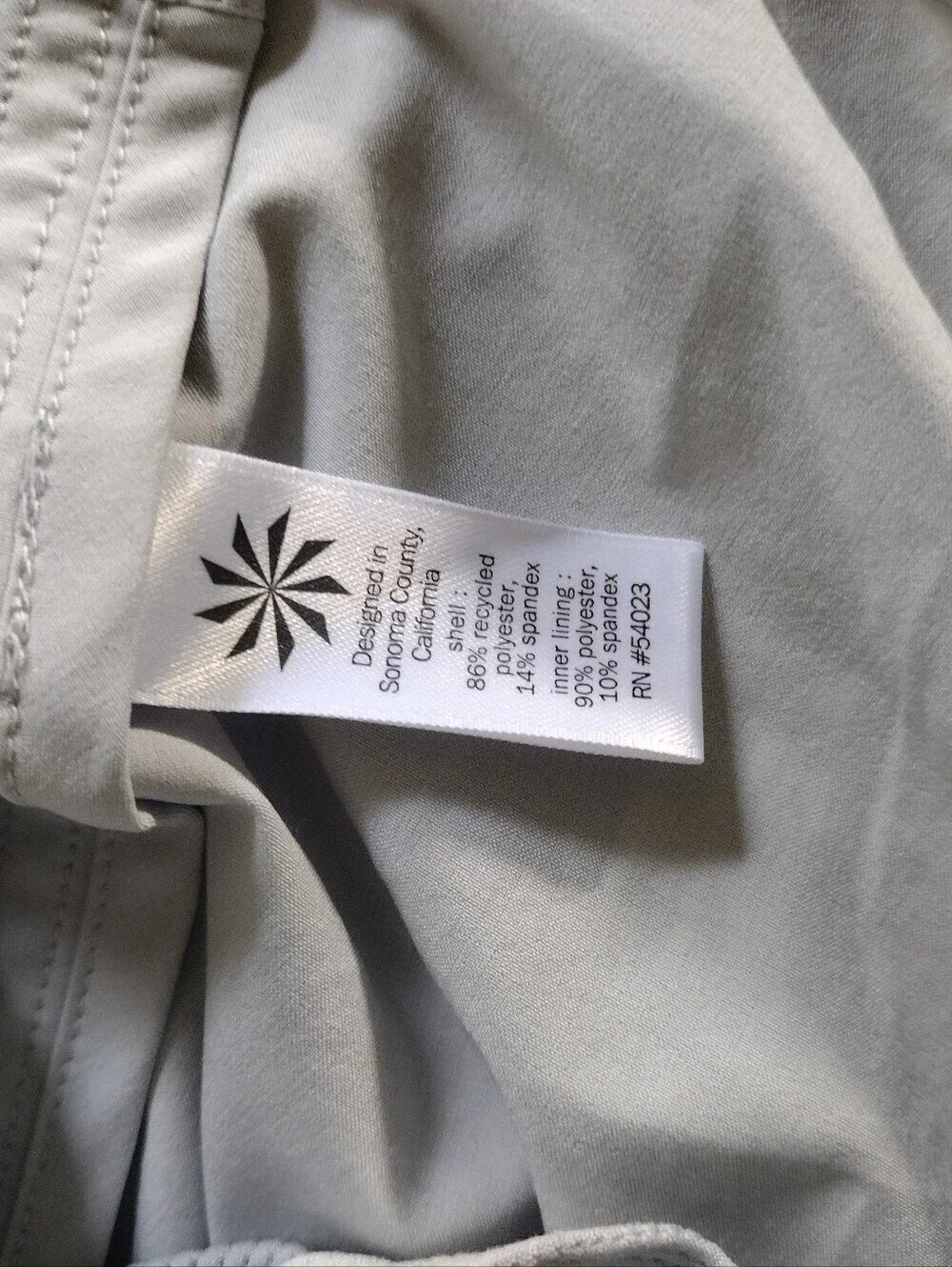 Athleta 14 Gray Sonara Skort Pull On Waistband Athletic Tennis Skirt Short